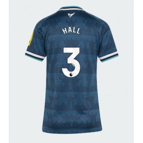 Newcastle United Lewis Hall #3 Replika Bortatröja Damer 2026-27 Kortärmad